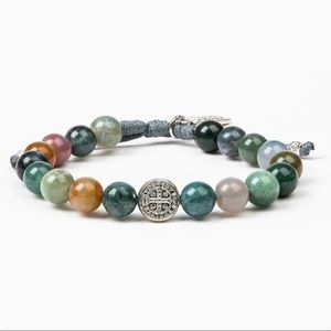 My Saint My Hero Luck Agate Power Bracelet
